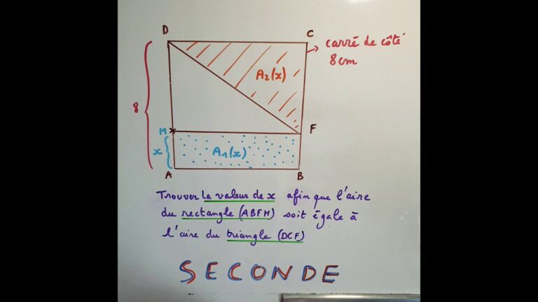 Calcul Aire dʼun triangle