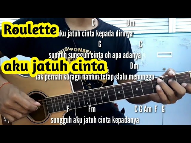 Chord Aku Jatuh Cinta oleh Roulette