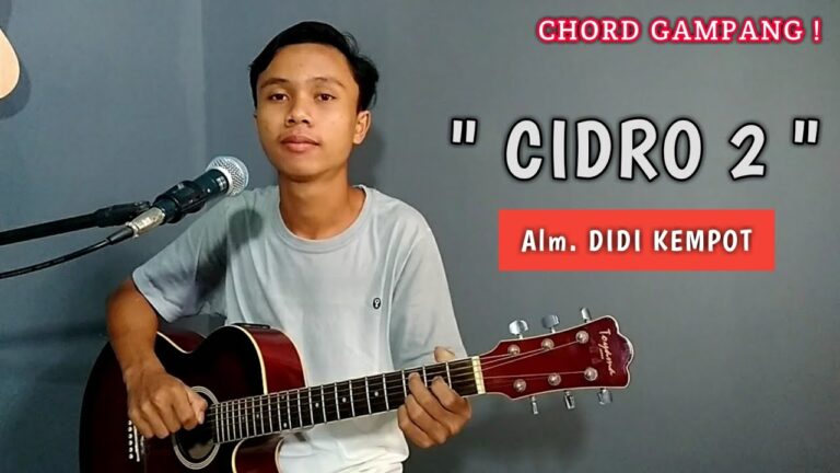 Chord Cidro oleh Didi Kempot