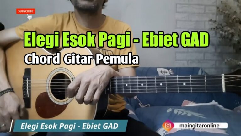 Chord Elegi Esok Pagi oleh Ebiet G. Ade