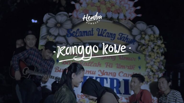 Chord Kanggo Kowe oleh Hendra Kumbara