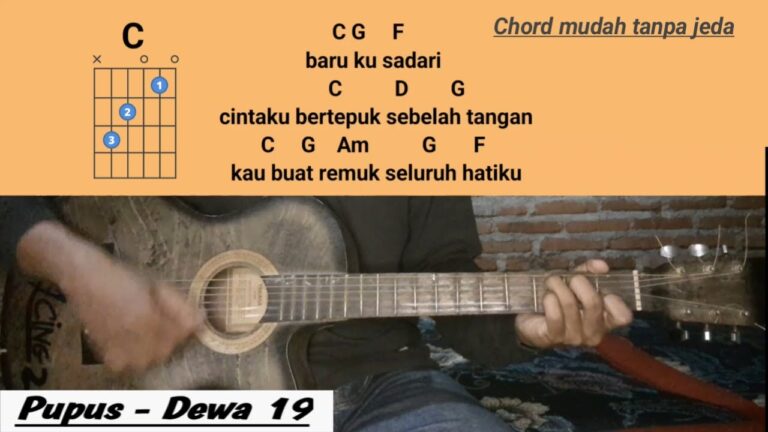 Chord Pupus oleh Dewa