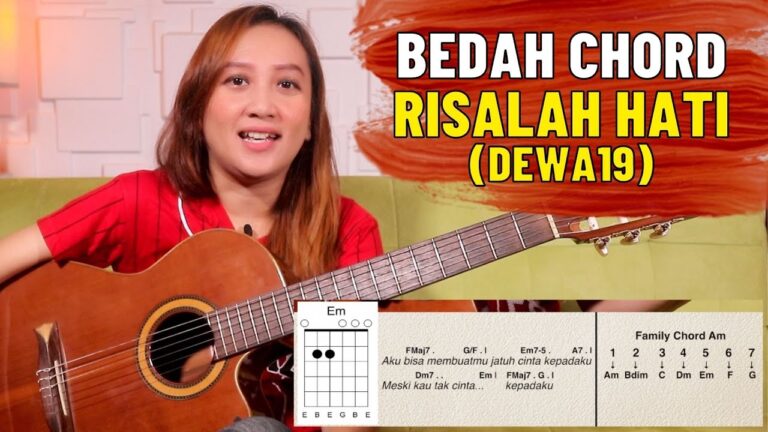 Chord Risalah Hati oleh Dewa