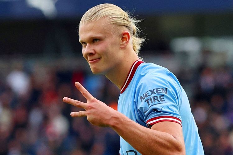 Erling Haaland: Pencetak Sejarah dengan Hattrick Sensasional di Derby Manchester