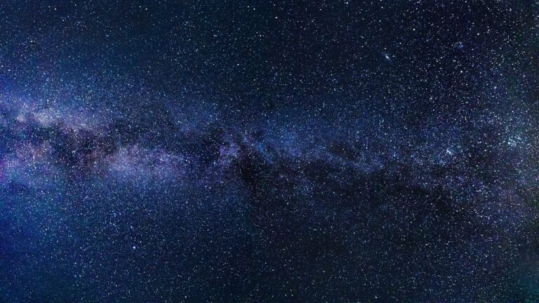 milky way, stars, night sky