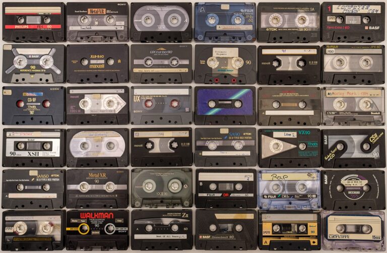 cassettes, sound carrier, magnetic tape