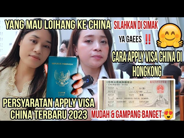 Mudah! Begini Cara Mengurus Visa ke China Tanpa Ribet